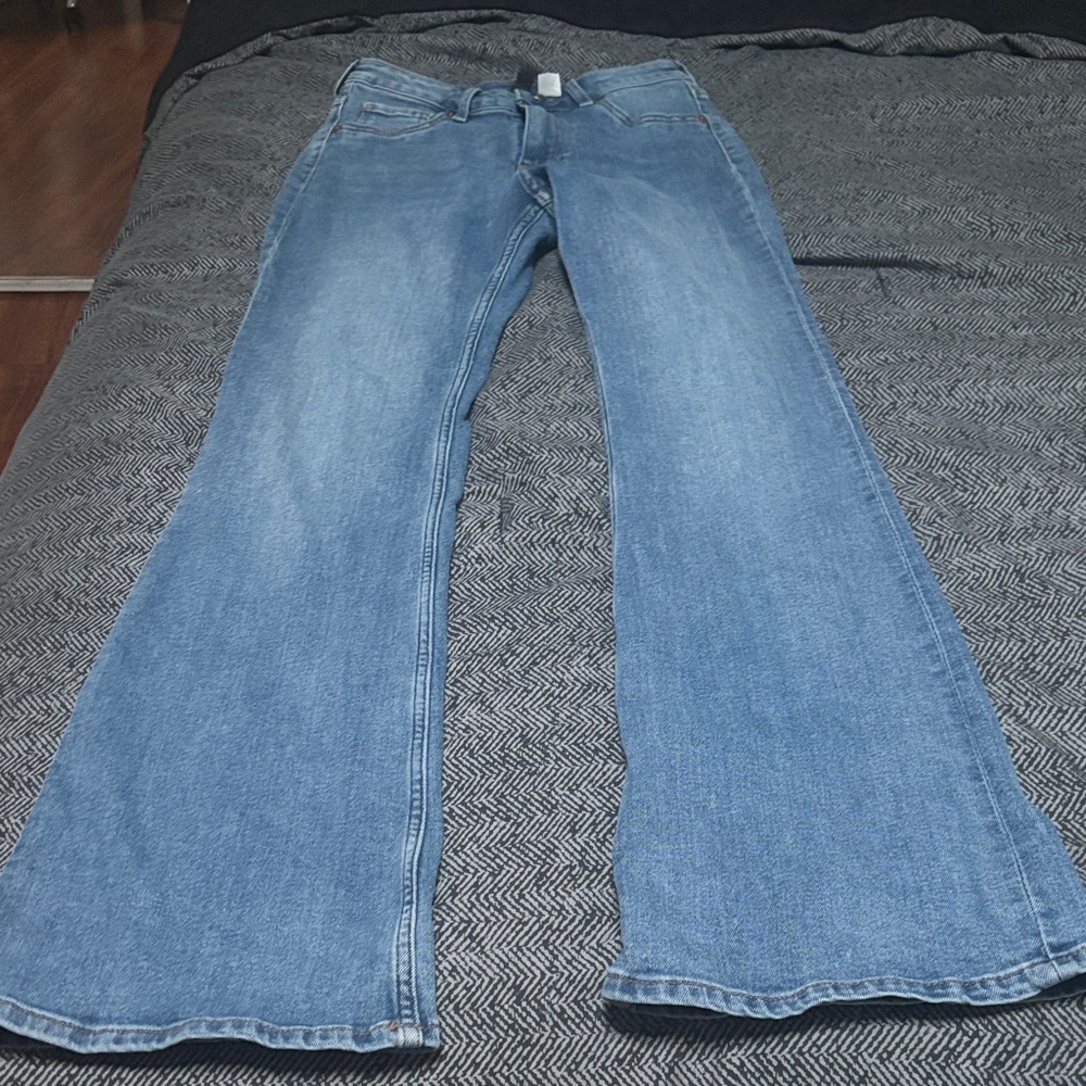 Divided Light Blue Flare Jeans